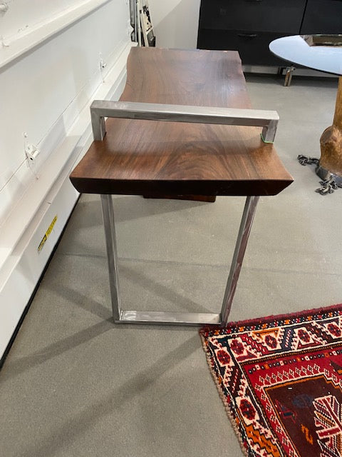 Mesquite Live Edge Waterfall Table