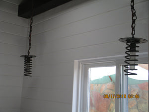 Pair of Hanging Spring Lights