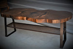Walnut Book Match Coffee Table