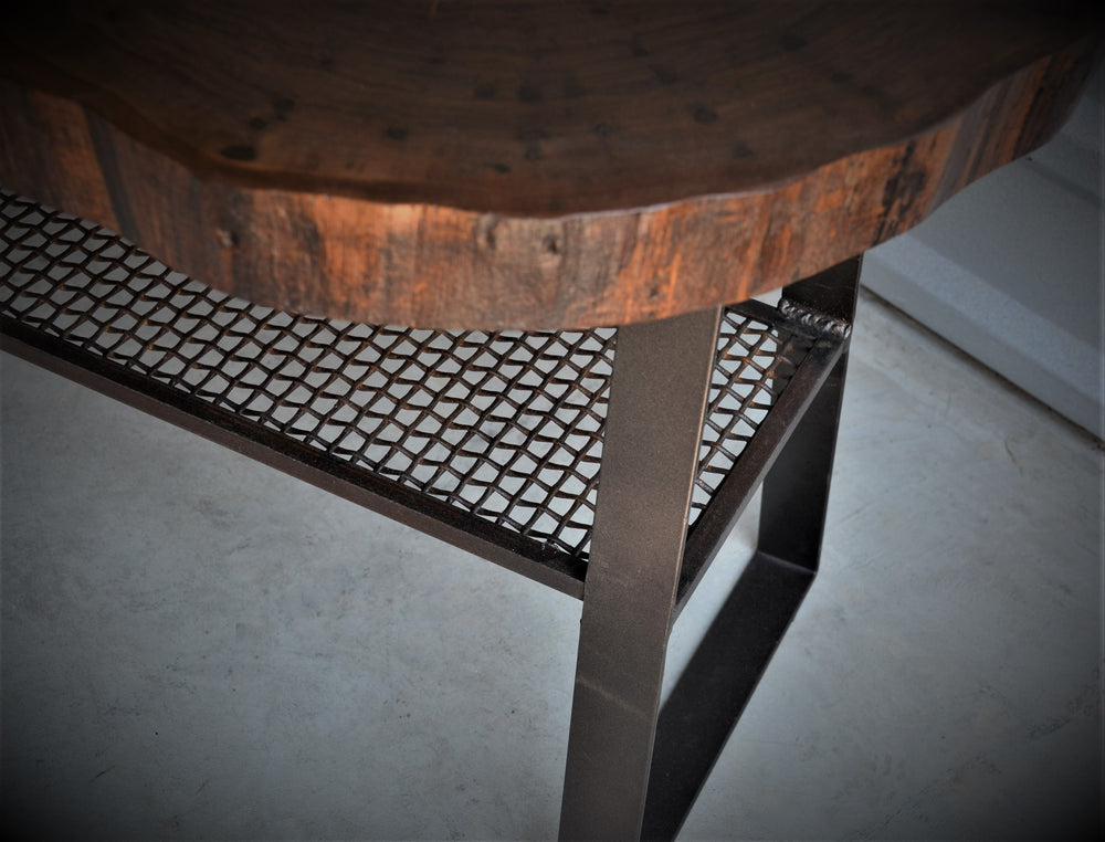 Walnut Book Match Coffee Table